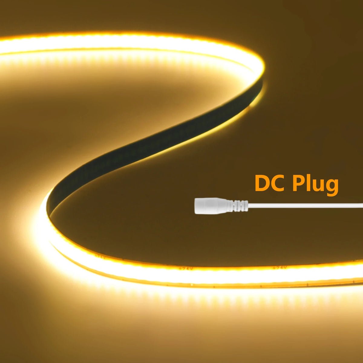 Striscia LED COB 5mm/8mm 400 LED/m 12V-24V Taglio Libero, 3000-6500K