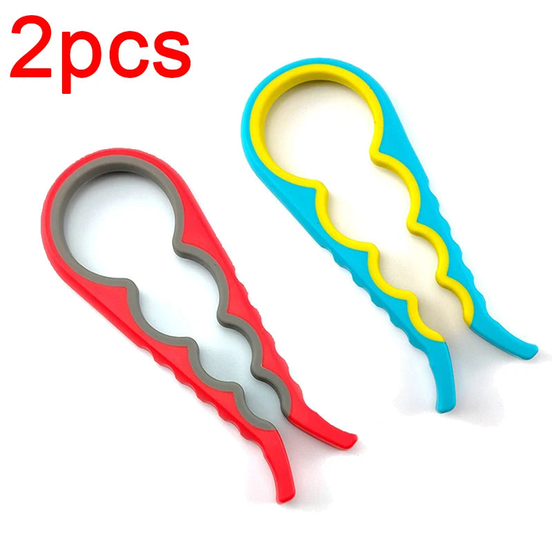 Apribottiglie e Apriscatole Universale 4 in 1 – Anti‑scivolo ed Ergonomico