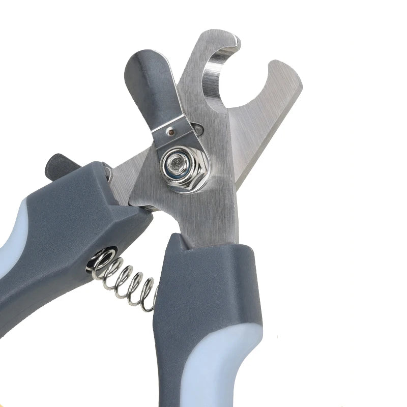 Tagliaunghie Professionale in Acciaio Inox per Cani, Gatti e Conigli