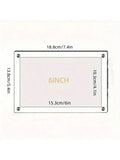 Transparent Picture Frame 6-Inch Wall-Mounted Ins Postcard Photo Frame Poster Display Stand 7-inch Acrylic Photo Frame Table