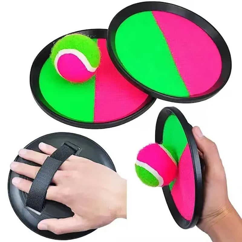 Set da Gioco da Giardino con Palline Adesive – Lancio e Acchiappamento