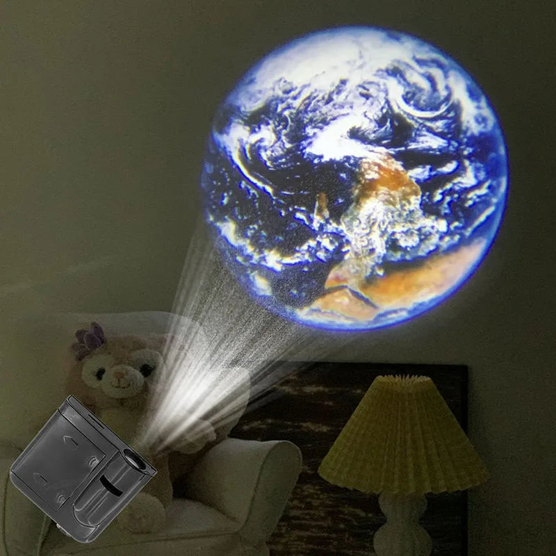 Proiettore Lampada Planetaria Sunset Galaxy Aurora Paesaggio