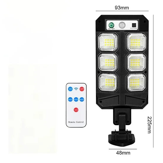 Lampada da Parete Solare LED con Sensore di Movimento, 84 LED, IP67, per…