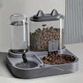 Distributore Cibo Automatico 2-in-1 per Gatti e Cani Piccoli