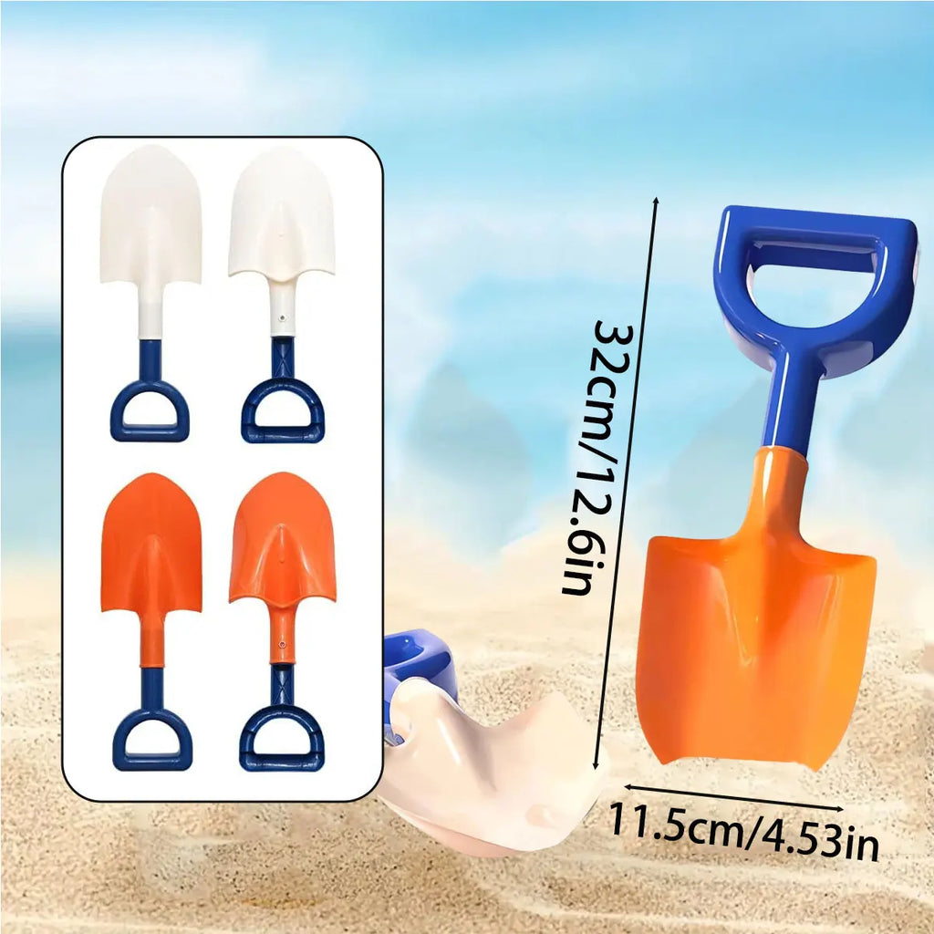Pala da spiaggia per bambini con secchiello pieghevole – Gioco estivo/invernale
