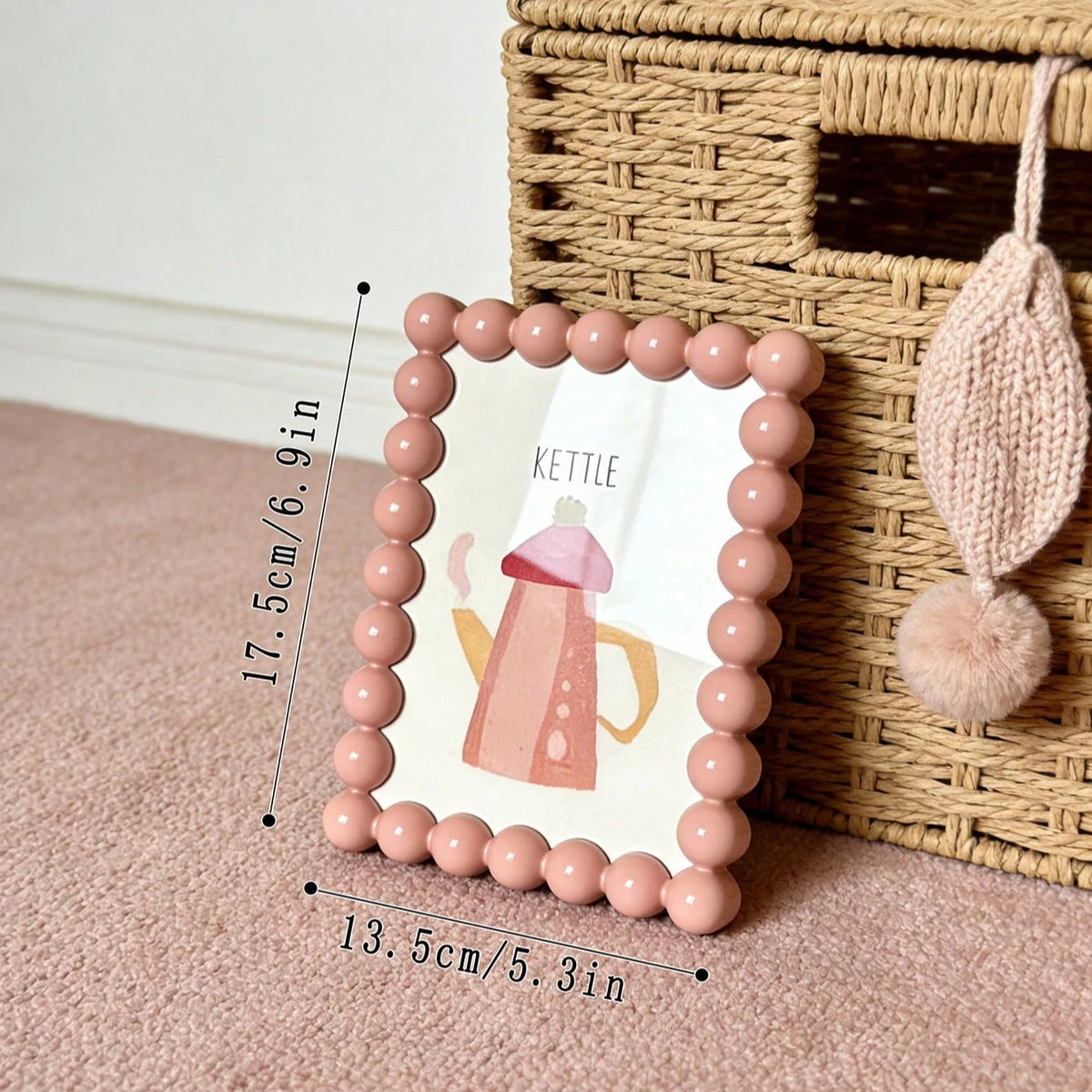 Cornice Foto Beaded Design Kawaii Tavolo per Casa Ufficio Camera