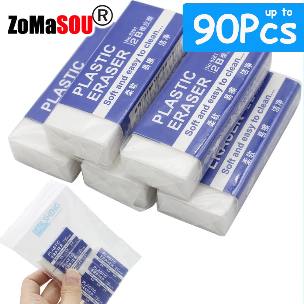Gomma da cancellare 2B morbida 5x2x1 cm – confezione da 1 a 90 pezzi