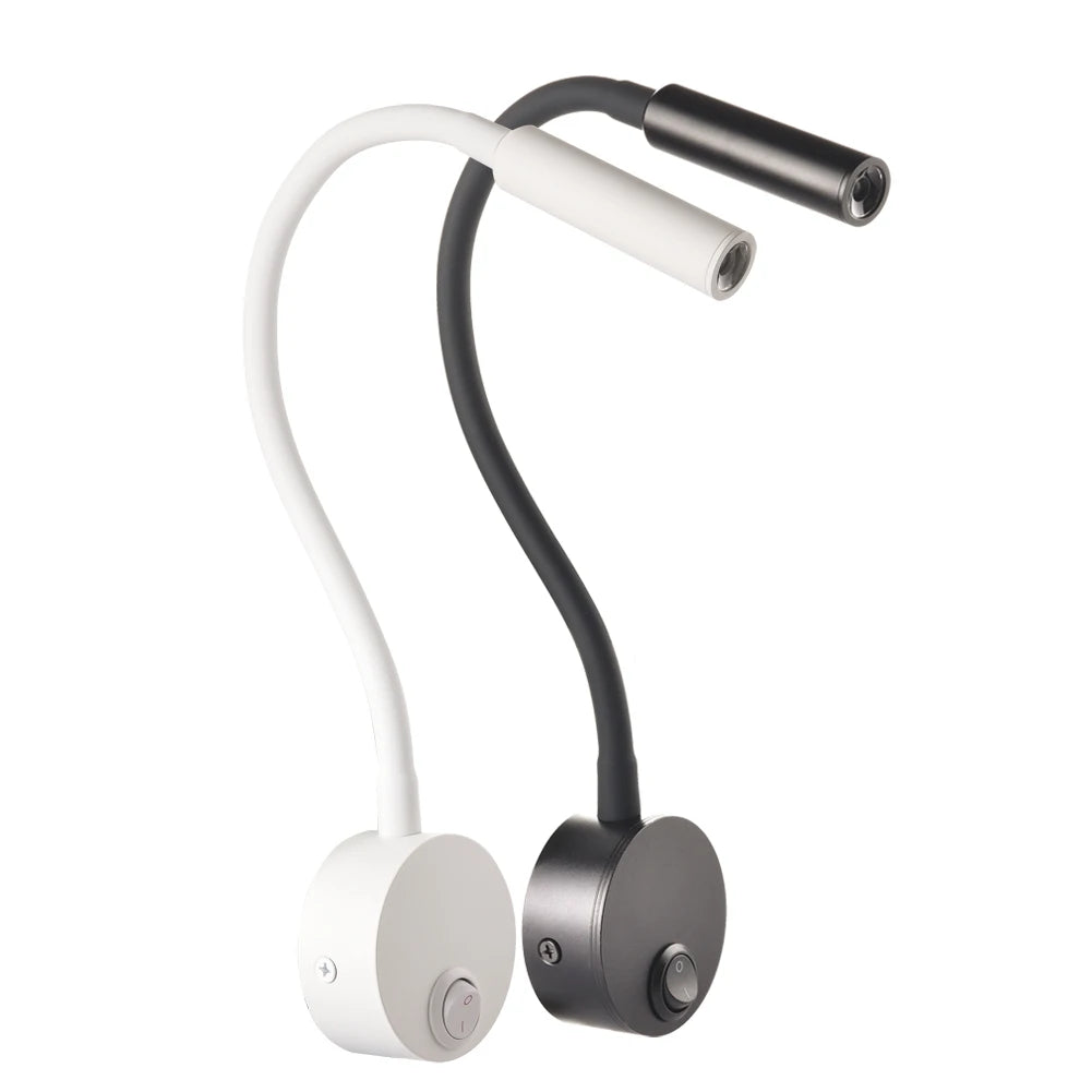 Lampada da Parete LED 3W per Lettura e Studio – Design Contemporaneo
