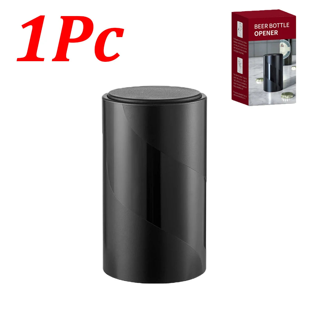 Apribottiglie automatico magnetico in acciaio inox - 1-4 pezzi