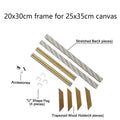 Cornice Moderna in Legno per Canvas, 24 Misure