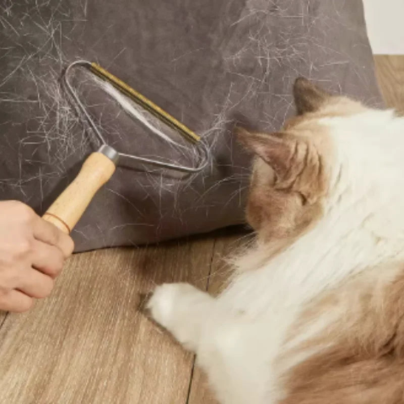 Spazzola Manuale Portatile per Rimozione Peli di Cani e Gatti