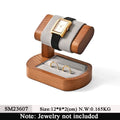 Oirlv Wooden Watch Stand Bracelet and Bangle Display Stand for Entryway Decoration Jewelry Storage Gifts Wholesale Display racks