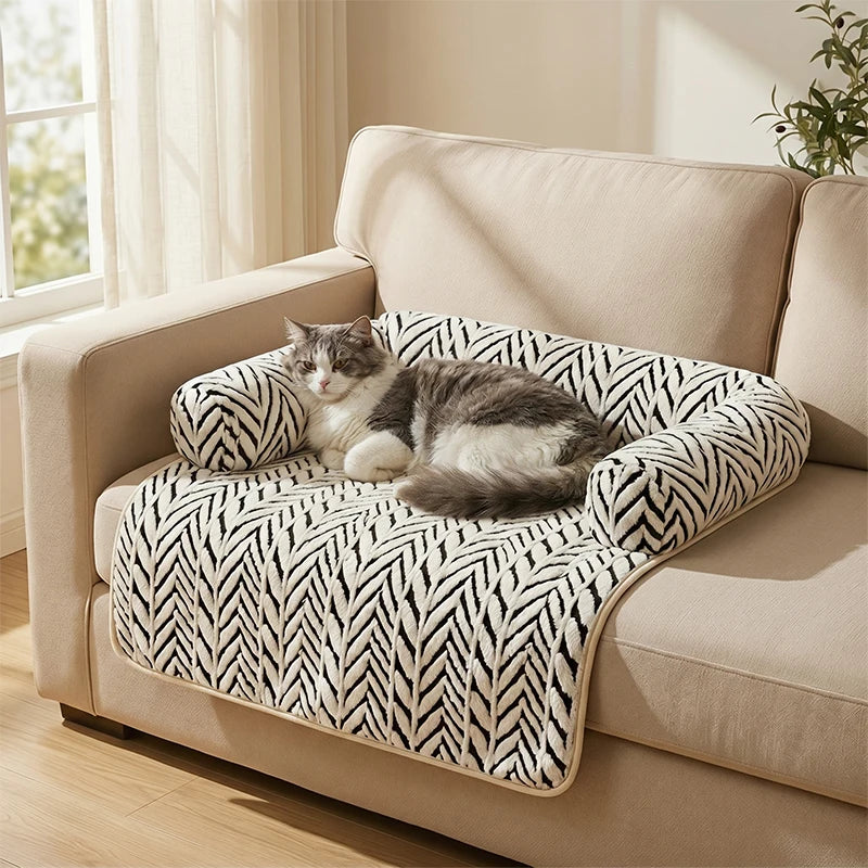 Cuccia Sofa Bed per Cani e Gatti, Materasso con Bordi Alzati, Antiscivolo,…