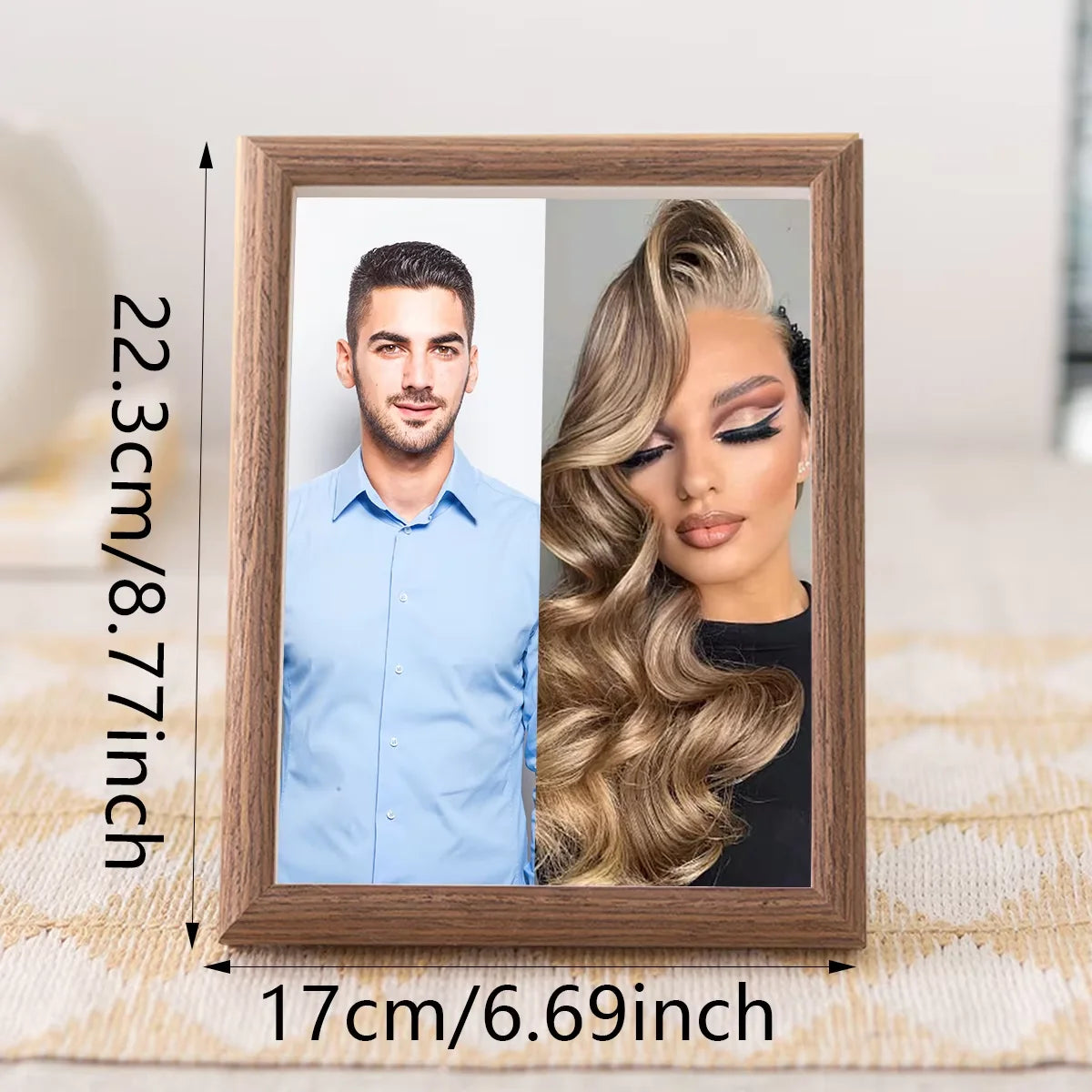 Cornice Foto Personalizzata in Legno, Regalo Commemorativo