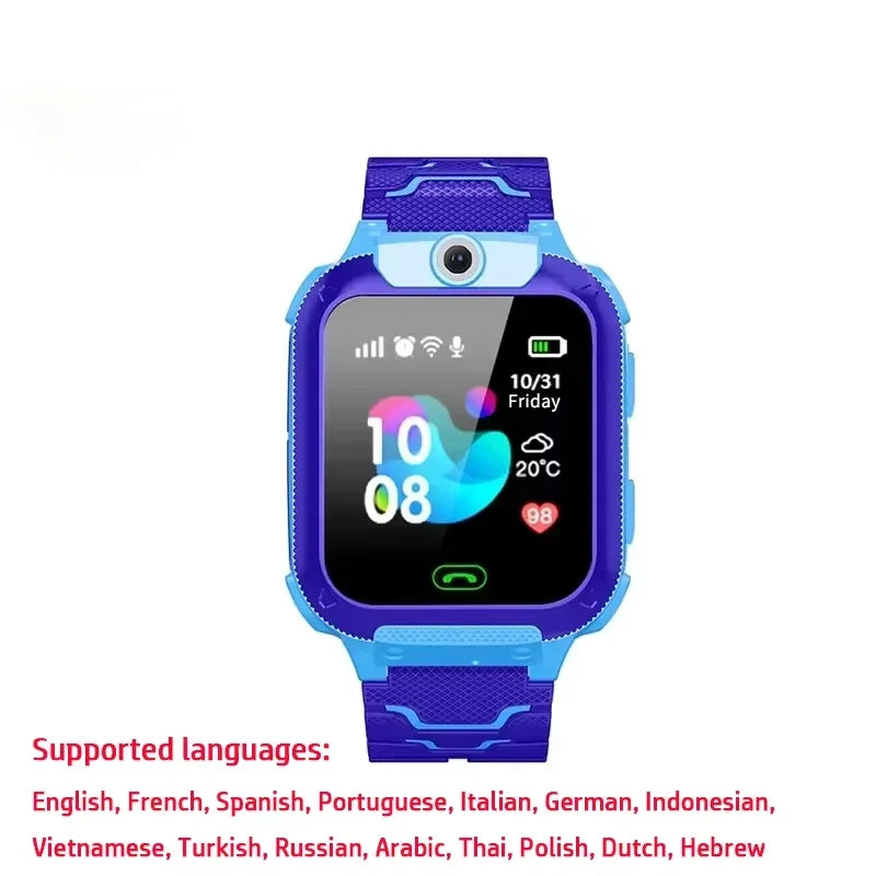 Smartwatch 5G impermeabile IP67 per bambini con GPS, SOS e chiamate