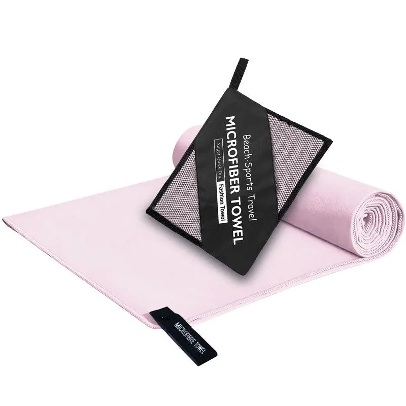 Serviette en microfibre absorbante – 6 tailles pour la salle de sport, la plage et les voyages