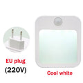 Lampada notturna LED con sensore di movimento dimmerabile, EU plug