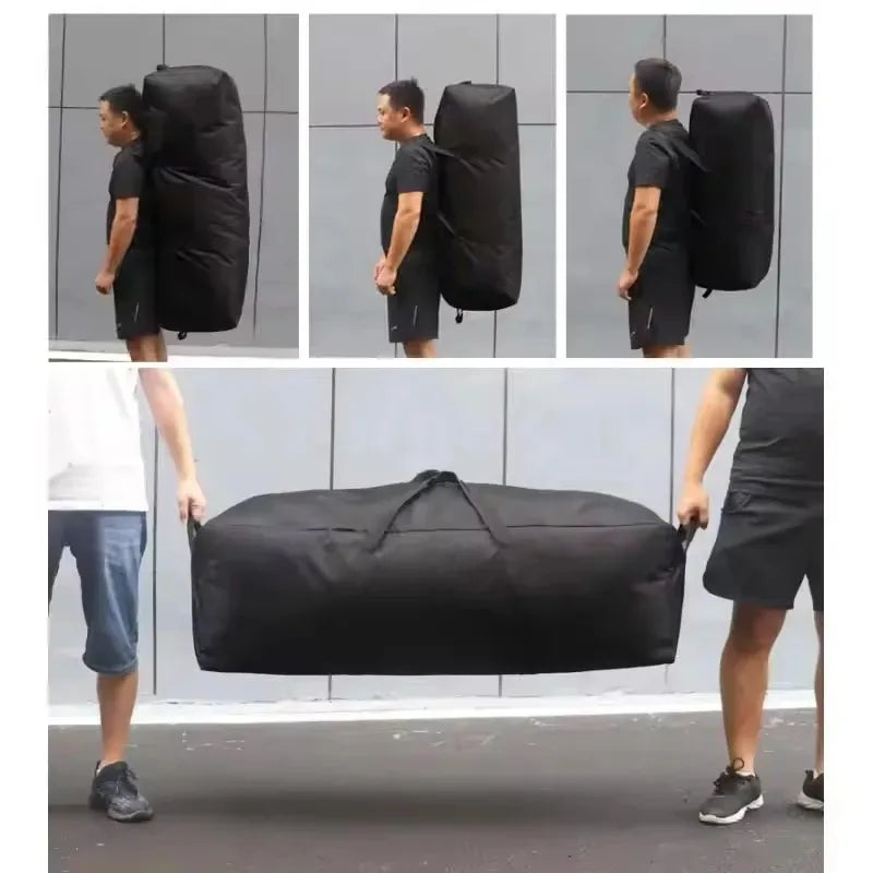 Borsa da viaggio pieghevole impermeabile 1680D Oxford 55‑150L