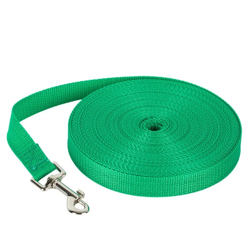 Guinzaglio in Nylon per Cani – Lanyard da 1,2 m a 30 m, Resistente e Versatile