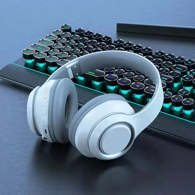 Cuffie Wireless Bluetooth 5.0 con Microfono, Supporto TF-Card e MP3, Headband…
