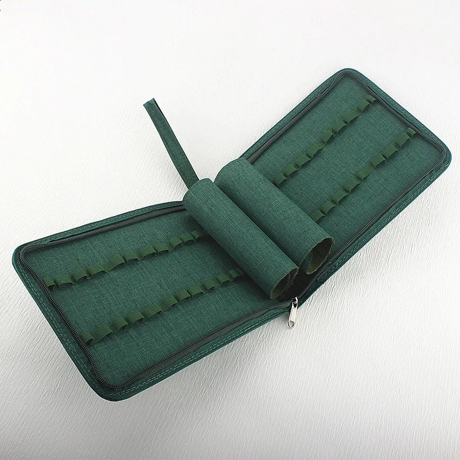 Étui porte-stylos en toile avec 48 emplacements, grande capacité imperméable