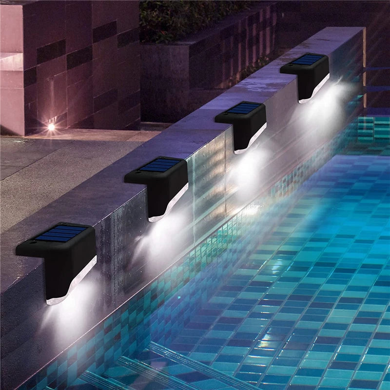 Set da 4‑32 Lampade LED Solari per Esterno – Gradini, Sentieri e Giardino, IP65