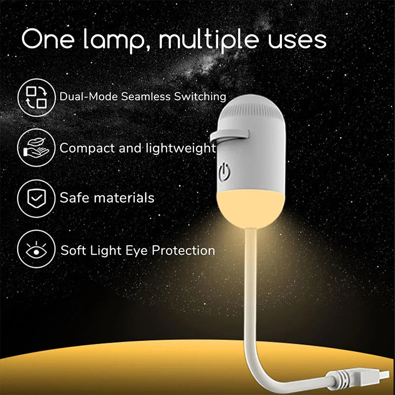 Proiettore Cielo Stellato USB Portatile — Atmosfera Galaxy per Party e Relax
