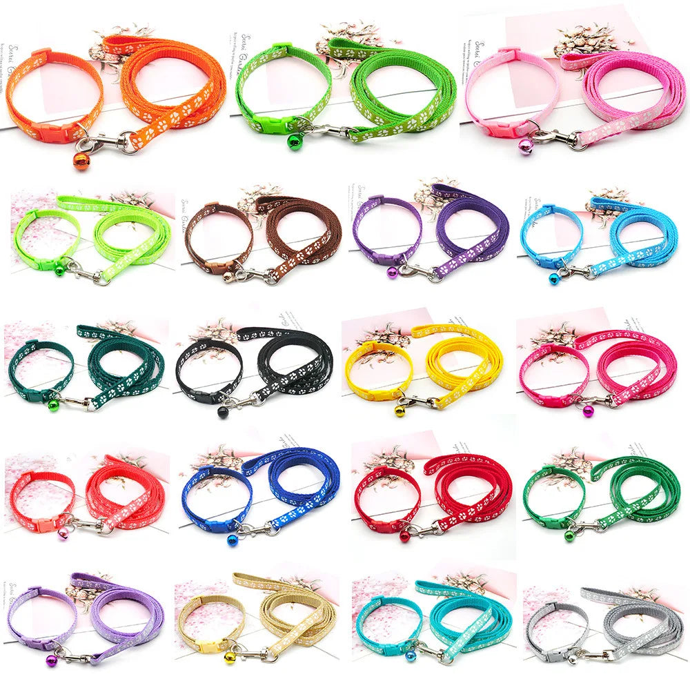 Set guinzaglio e collare per cucciolo 1,2 m in nylon resistente –…