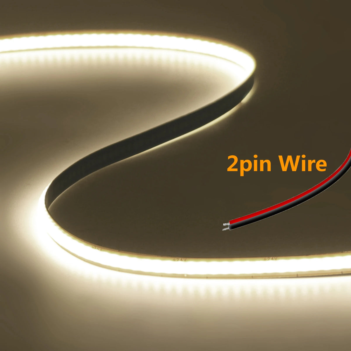 Striscia LED COB 5mm/8mm 400 LED/m 12V-24V Taglio Libero, 3000-6500K