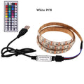 Striscia LED RGB 5V USB, 16 colori, telecomando, impermeabile