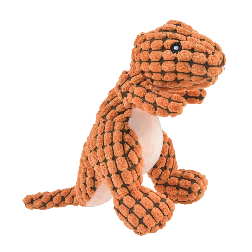 Giocattolo Plush Dinosauro per Cani - Gioco Masticazione Interattivo