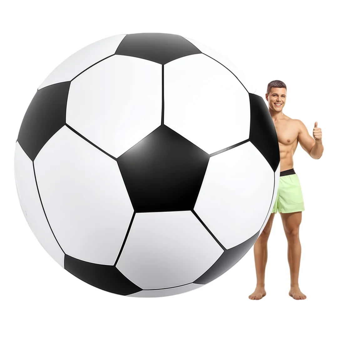 Outdoor Games Inflatable Toys Grass Soccer Ball School Fun Sports Ball Beach Ball Thickened PVC Inflatable Giant Football