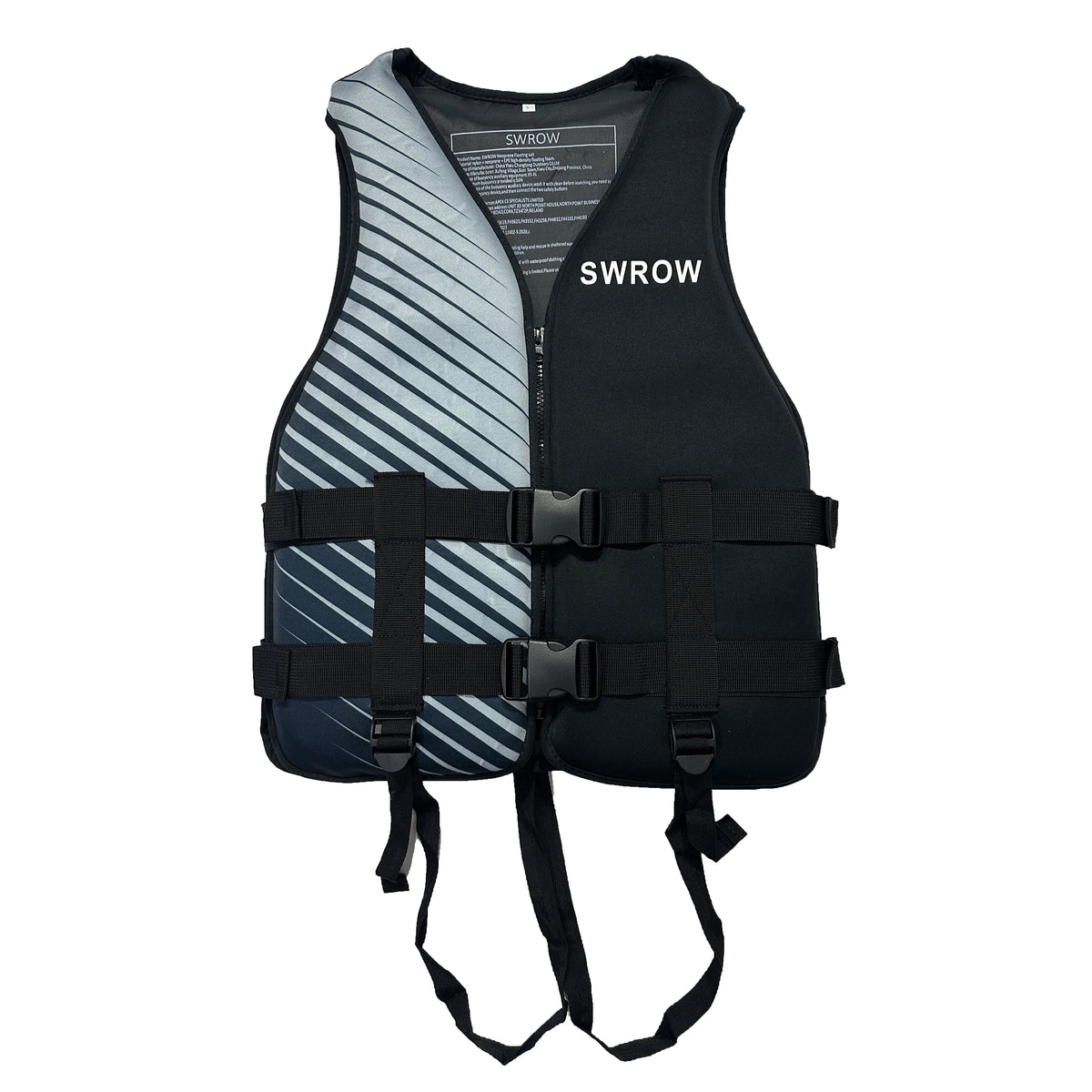 Gilet de sauvetage à haute flottabilité pour sports nautiques