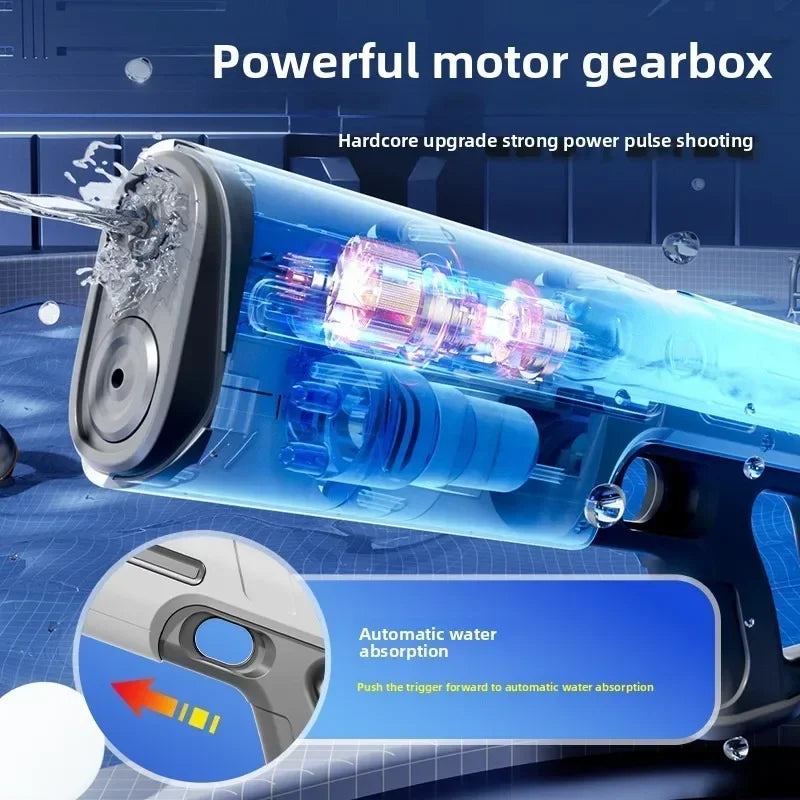 Pistola d'Acqua Elettrica Automatica ad Alta Capacità – Gioco Estivo