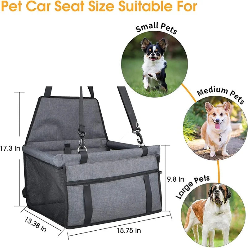 Copertura per Auto per Cani e Gatti, Hammock Pieghevole e Sicura