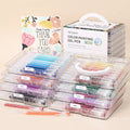 Set di penne gel colorate 45/162/207 - punta 0,6 mm per scrittura e disegno