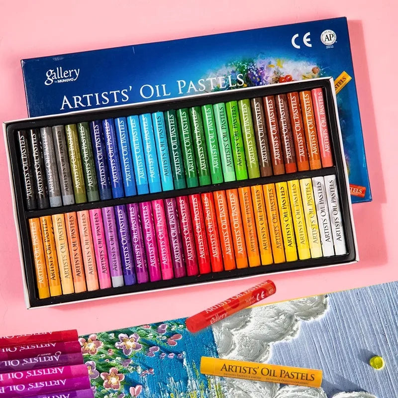 25/50 Colors Oil Pastel Soft Stick Set Children Professional Painting Drawing Graffiti Art Crayons Washable Art Student Supplies