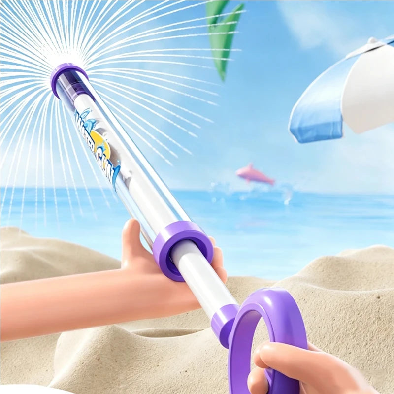 Pistola d'acqua a effetto fuochi d'artificio, ricaricabile, per piscina,…