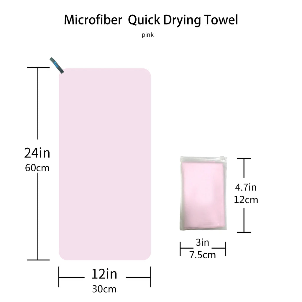 MUTAO Microfiber Marine Animal Beach Towel Absorbent Quick dry Soft Yoga Swimming Resort Mountain climbing towel