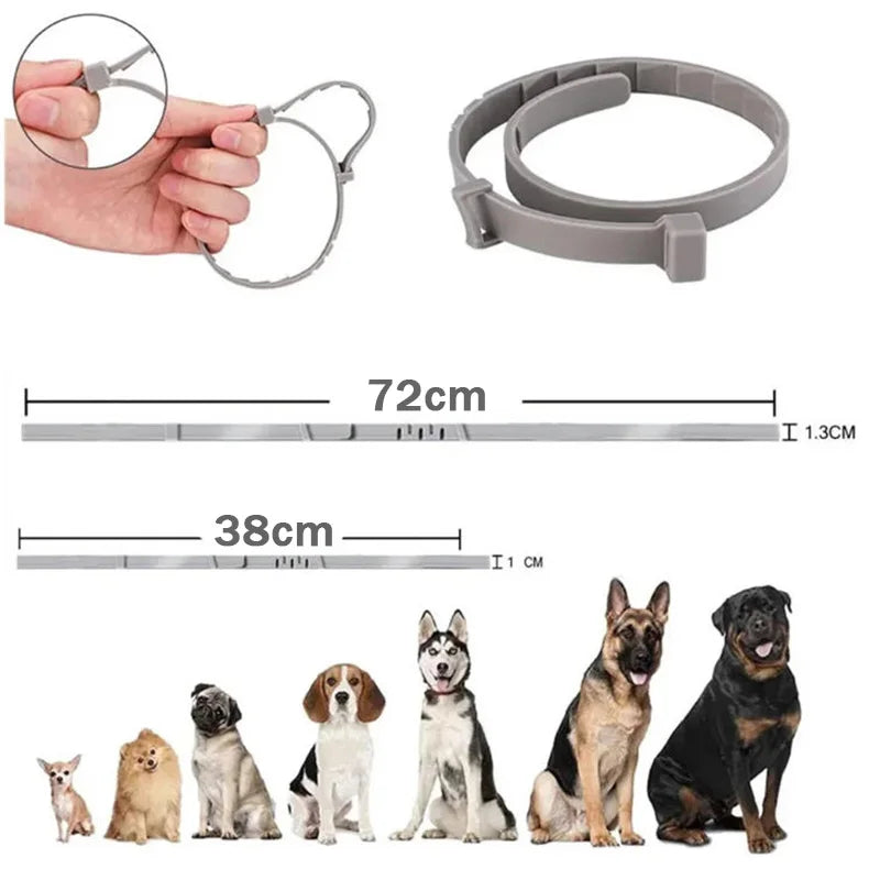 Collare Calmante per Cani e Gatti con Feromoni, Regolabile Comfort
