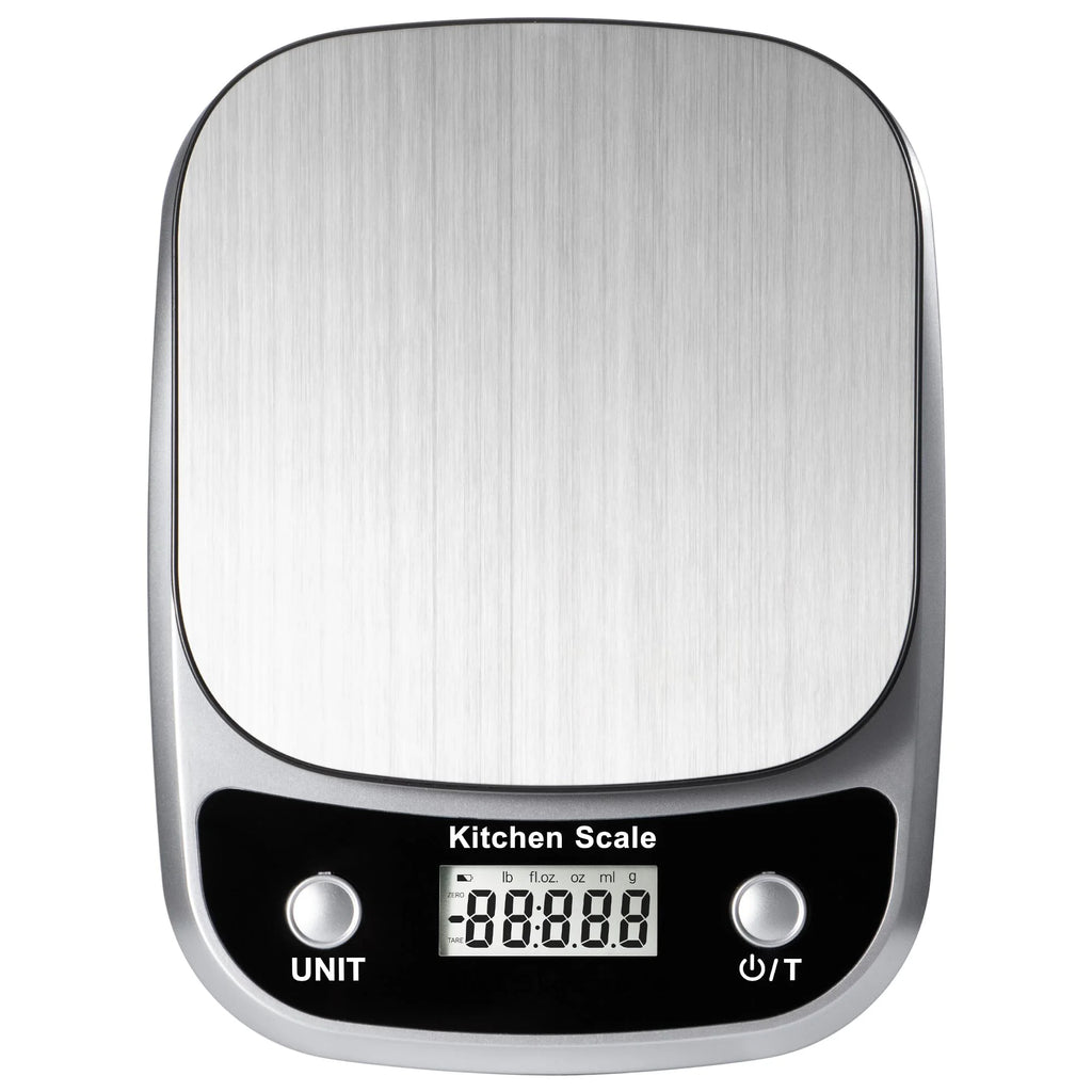 Bilancia da cucina digitale 10 kg, precisione 1 g, unità g/ml/lb‑oz, design…