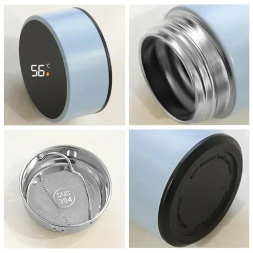 Bottiglia termica in acciaio inox 200 ml – Vacuo doppio strato, anti‑perdita