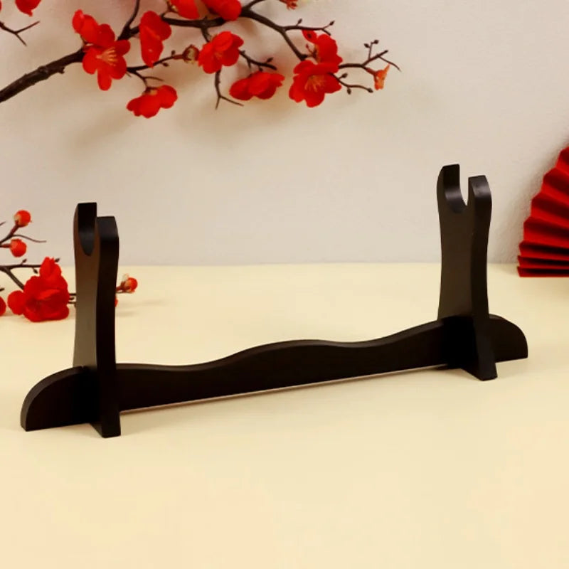 Porta Katana a 3 livelli in legno – supporto da pavimento per spade, sabre e…