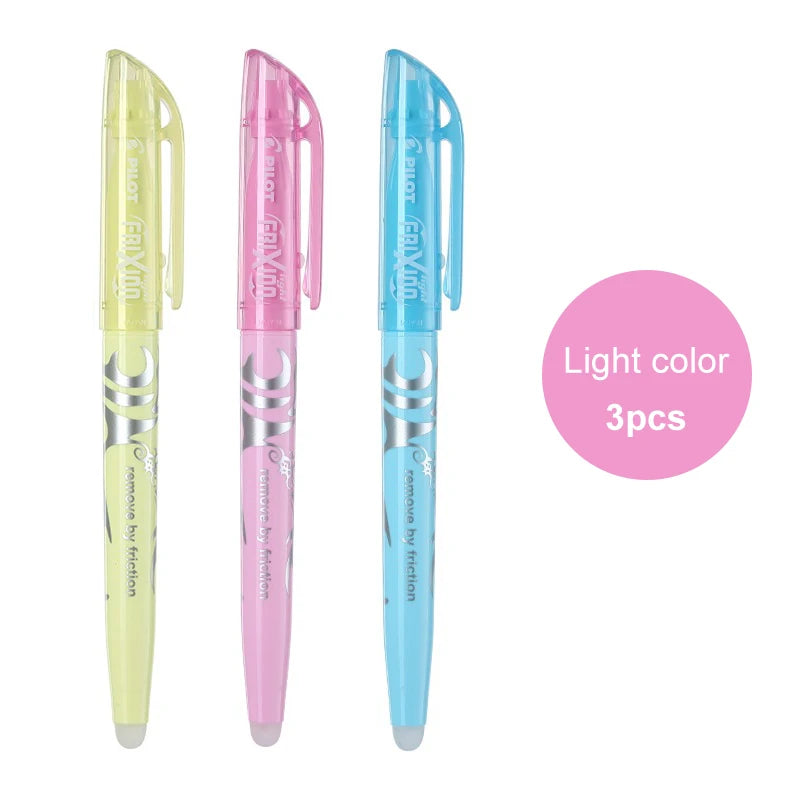 3/6pcs Japan Pilot Erasable Highlighters FRIXION Student Color Marker Pens Soft Light Eye Protection SW-FL School Supplies