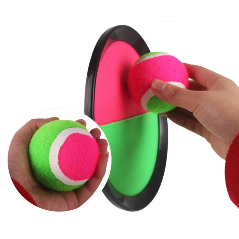 Set da Gioco da Giardino con Palline Adesive – Lancio e Acchiappamento