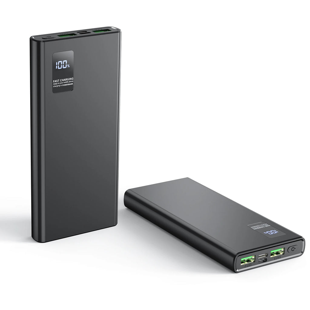 Power Bank 12000 mAh ricarica rapida USB‑C con display digitale – per iPhone 17