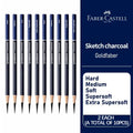 Set da 5/10 matite per disegno a carboncino e grafite - Sketch professionale
