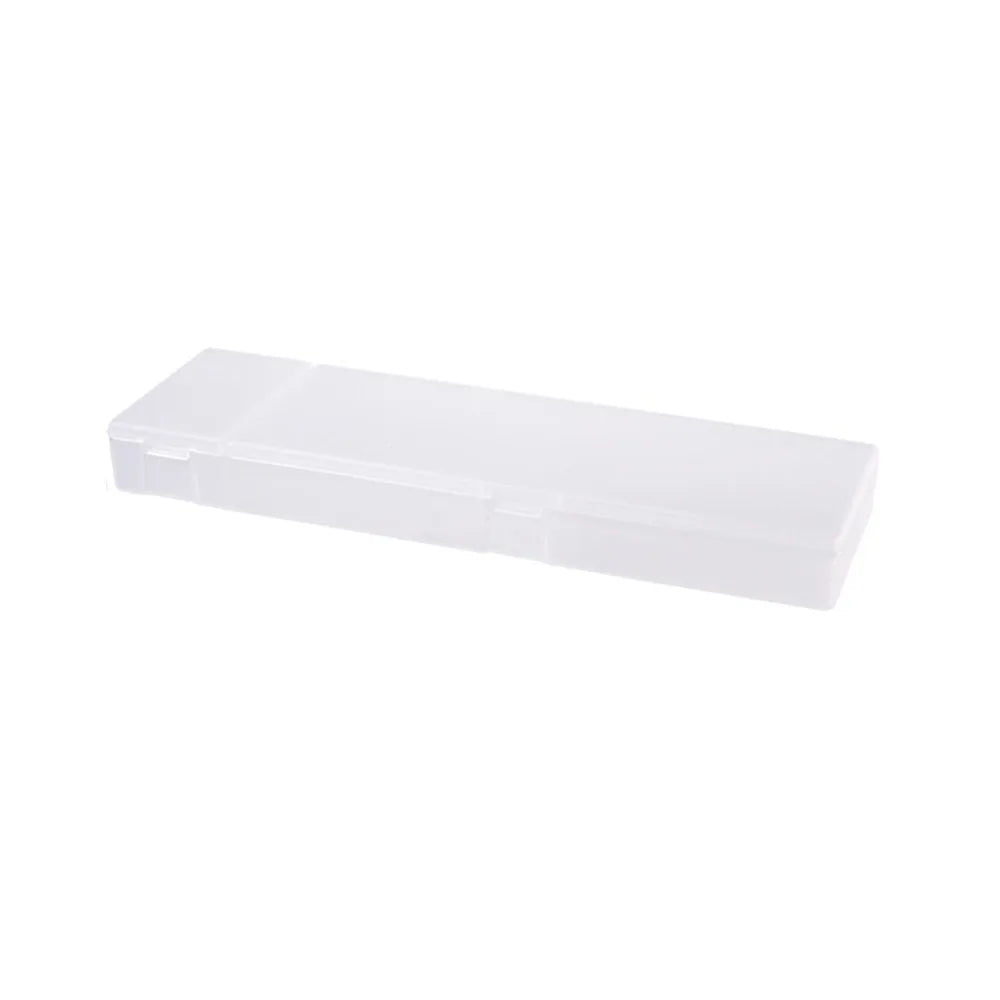 Astuccio porta penne trasparente opaco – Organizer in plastica resistente