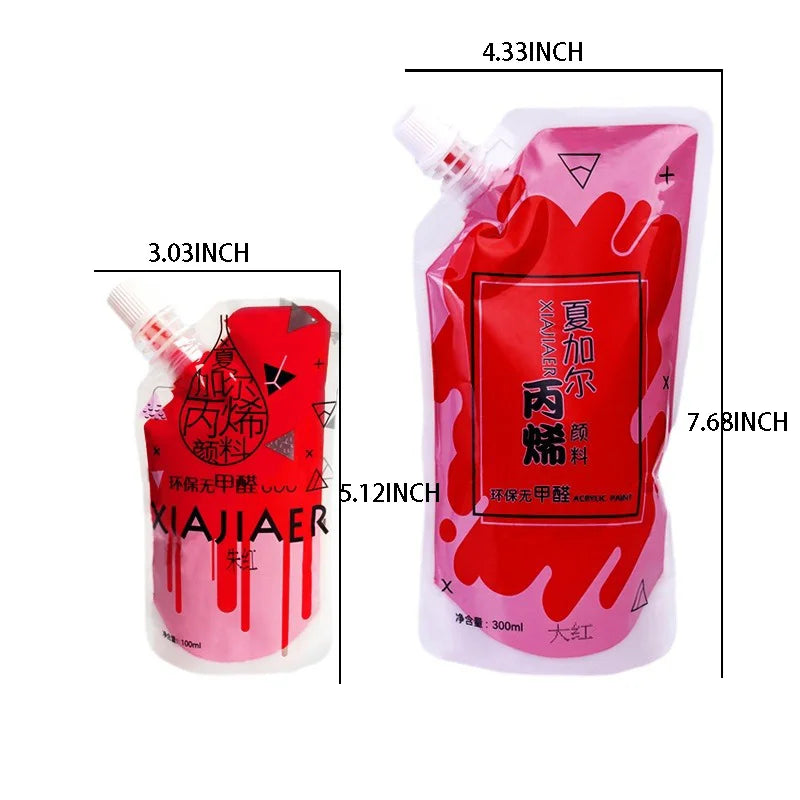 Set di 64 colori acrilici 100 ml - Pittura per artisti e graffiti