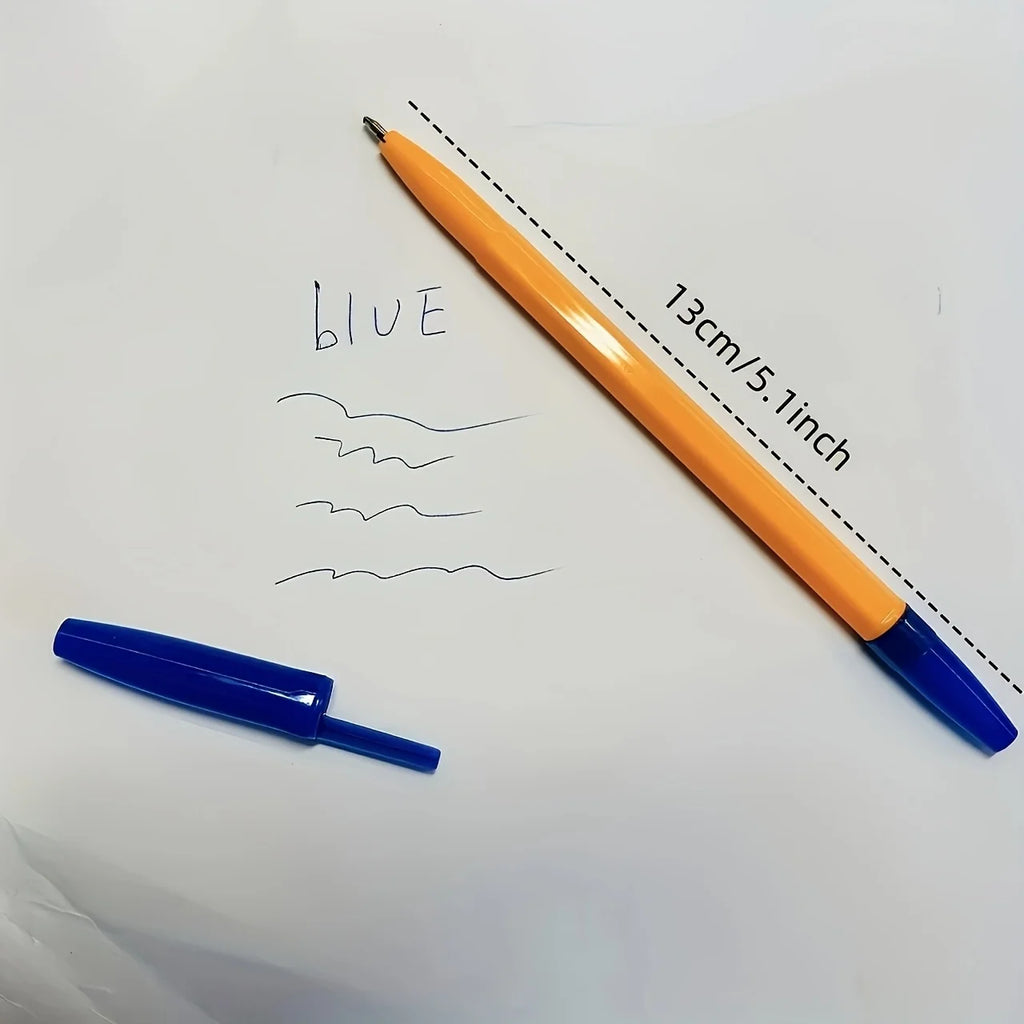 30 Penne a sfera fine point con inchiostro duraturo, clip e pulsante